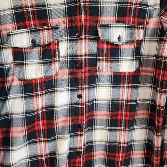 R n B Plaid Hooded Button Down Shirt - Picture 9 of 13